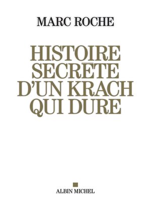 cover image of Histoire secrète d'un krach qui dure